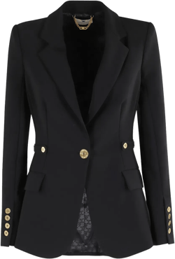 buckle button blazer