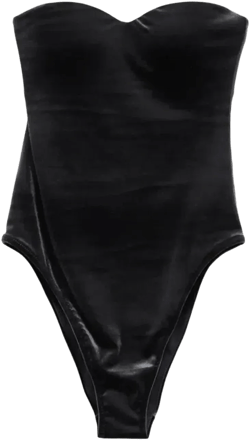 Women's Corset Swimsuit In Black