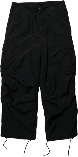 drawstring cargo trousers