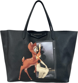 G Tote leather handbag