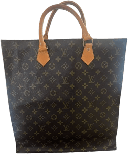 Leather tote