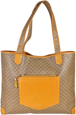 Leather tote