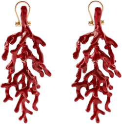 CORAL EARRINGS