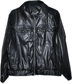 GeRRiT PU Leather Jacket Fashion Women Zipper Polo-Neck Sweet Cool Coat Spring Vintage Street Top Bomber Motorcycle Jacket(Vintage black,Small)