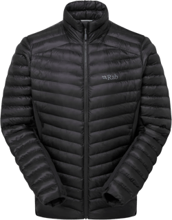 Rab Men's Cirrus Flex Jacket Lightweight Insulated Puffy Coat for Hiking, Skiing, & Climbing Black X-Large