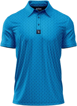 Bogey Bros - Funny Golf Polo Shirts – 4 Way Stretch Men’s Golf Shirts Short Sleeve, Golf Polos for Men with UPF 50 Protection Mt. Crushmore XX-Large