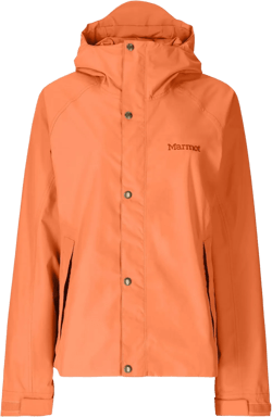 MARMOT Women's Cascade Durable & Waterproof Rain Jacket X-Small Pomelo