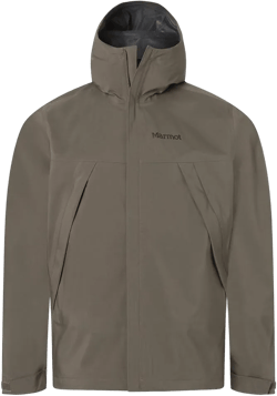 Marmot Men's Precip Eco Pro Jacket Small Claystone