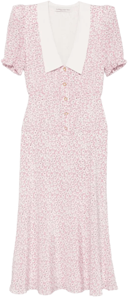 floral print midi dress