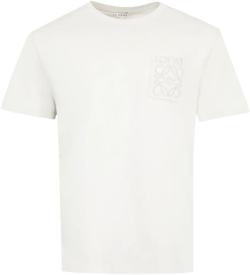 logo-embroidered T-shirt