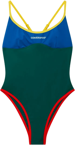 cross-back swimsuit