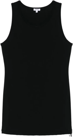 crew-neck tank top