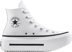 platform lace-up sneakers
