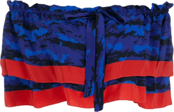 Avril cropped silk blouse