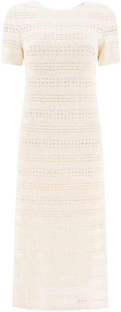 short-sleeve midi dress
