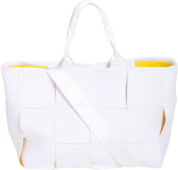 ICON TOTE WHITE YELLOW