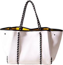 EVERYDAY TOTE DOTTED WHITE