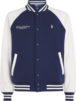 Ralph Lauren Men's Blue X Wimbledon Bomber Jacket