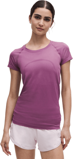 lululemon Women's Purple Swiftly Tech Short-Sleeve Shirt 2
