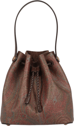 Etro Women's Brown Multicolor Cotton Crossbody Bags