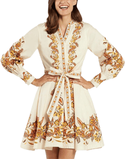 Jude Connally Women's Natural Petra Fit/Flare Dress