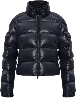 Moncler Women's Blue Petra Short Down Jacket