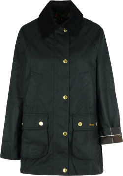 Barbour Women's Black 'beadnell' Waxed Cotton Jacket