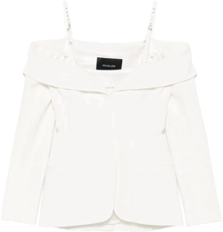 Mugler Women's White Jackets