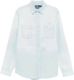 Ralph Lauren Men's Blue Denim Shirts
