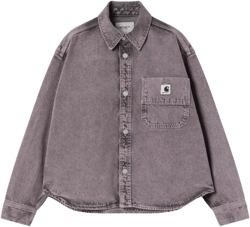 Carhartt Women's Purple Georgia Shirt Jacket /Hydrangea