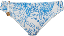 Versace Women's Blue Bottom Of Swimsuit