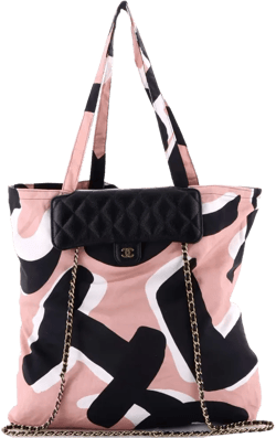 Leather tote