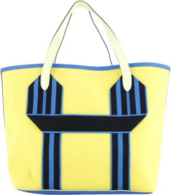 Leather tote