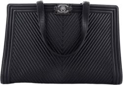 Classic CC Shopping leather tote