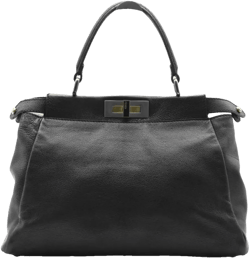Peekaboo leather handbag