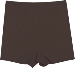 Slip Shorts for Women Under Dress Summer Seamless Smooth Ice Silk Underwear High Waist Boyshorts Panties