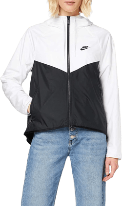 Nike Women's Sportswear Windrunner Jacket X-Small White/Black/Black