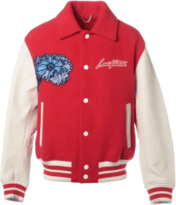 x Yayoi Kusama 2023 floral-embroidery jacket
