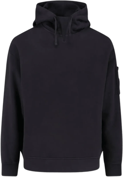 Logo Hoodie - Black In Blue