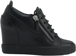 Addy wedge zip-detail sneakers