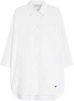 pocket three-quarter sleeve shirt