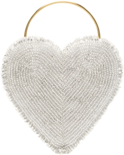 Reine De Coeur clutch bag