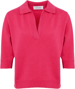 knitted polo shirt 