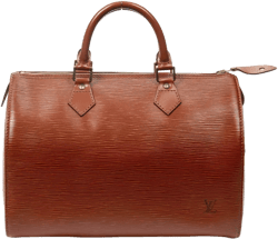 Speedy leather handbag