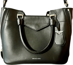Leather tote