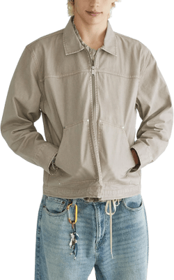 AEROPOSTALE Men's Mechanic Jacket X-Small Fungi