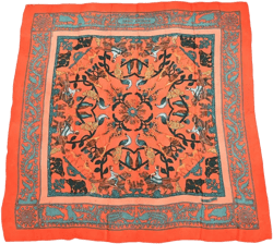 1990-2000s silk scarf 