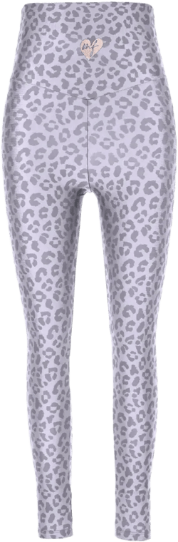 leopard-print embroidered-logo leggings