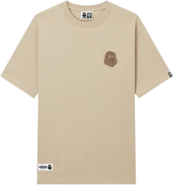 embroidered-patch T-shirt