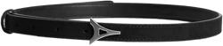 Leonie Eiffel-buckle suede belt